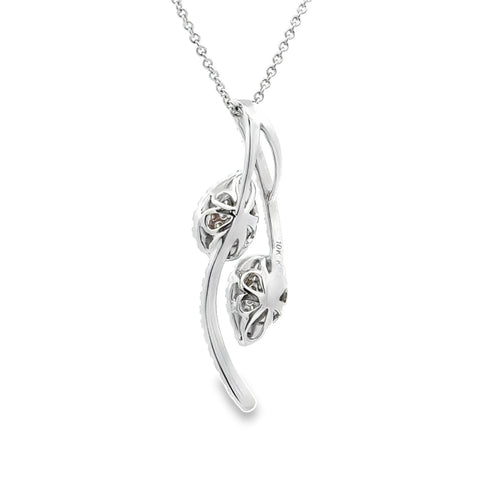 .50ct Diamond Fashion Pendants 10KT White Gold
