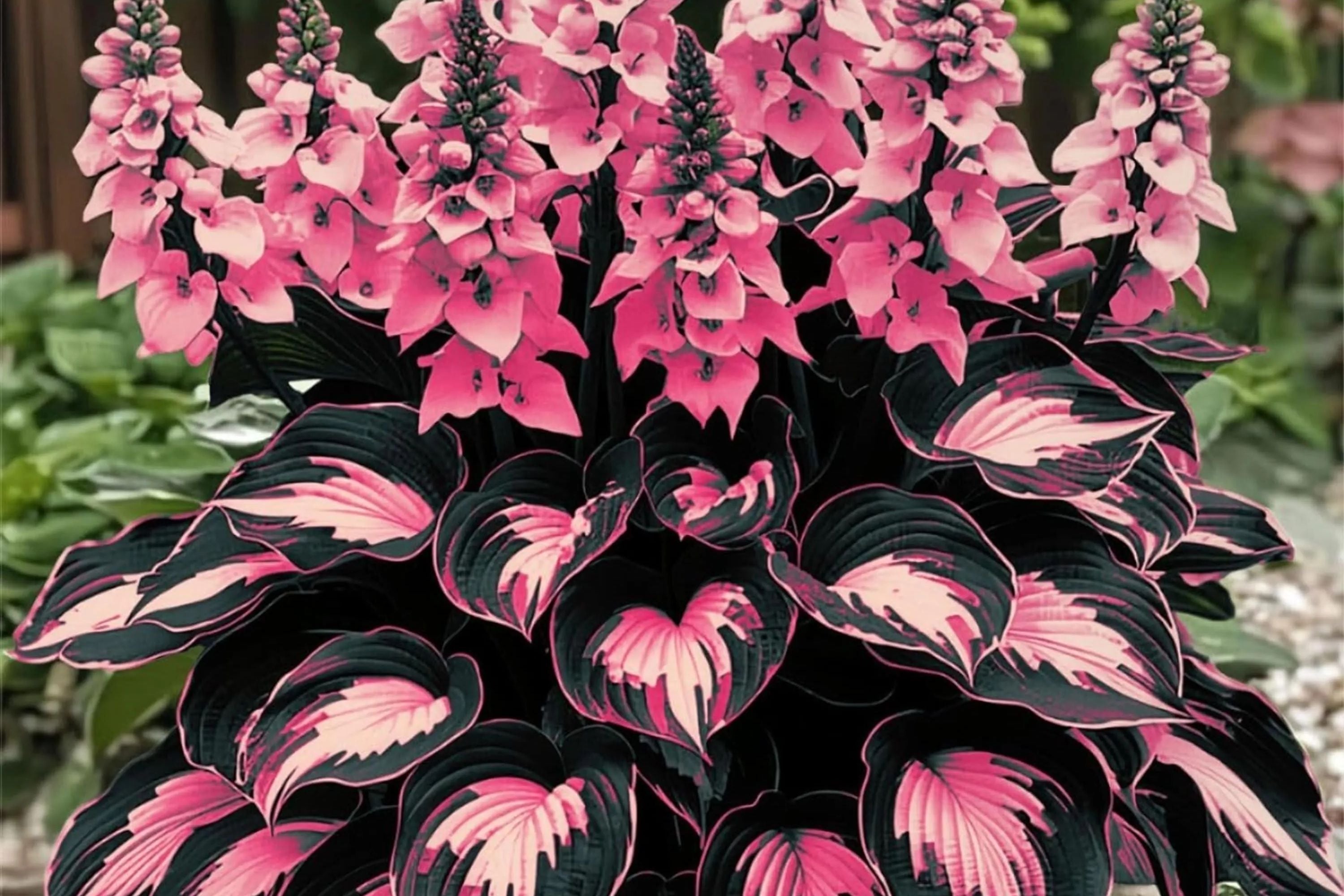 Perennial Hosta Flower Seeds - 200+ Seeds for Planting Outdoors - Hosta spp. Garden Beauties