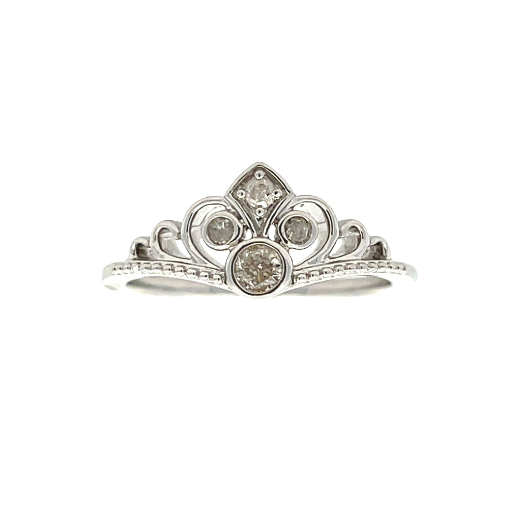 .17ct Diamond Ring Sterling Silver