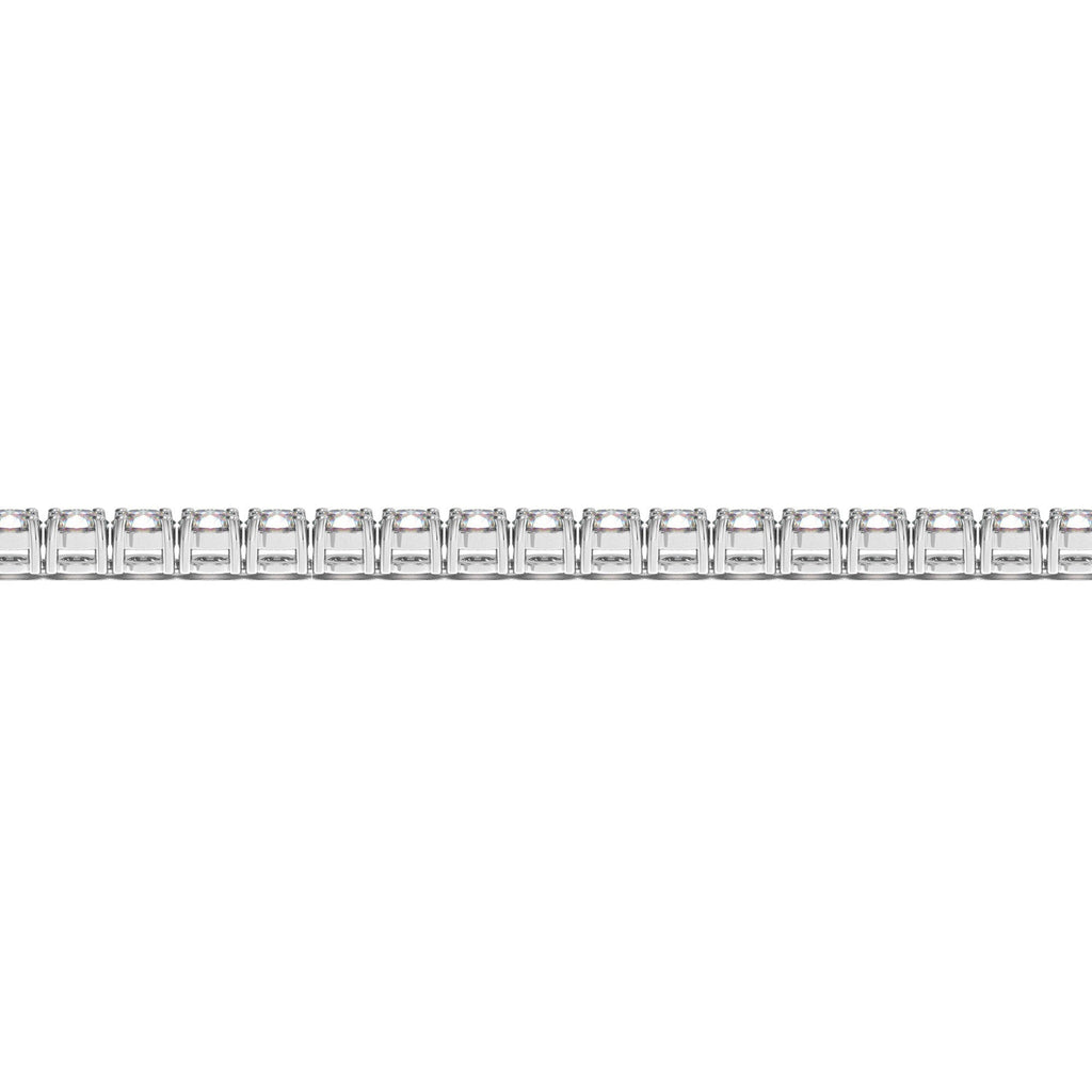 Lab Grown Round Diamond Tennis Bracelet in 14k White Gold (6 cctw F/G  VS2/SI1)