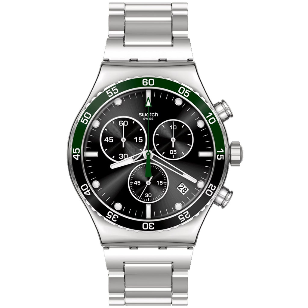 Swatch Men's Dark Green Irony