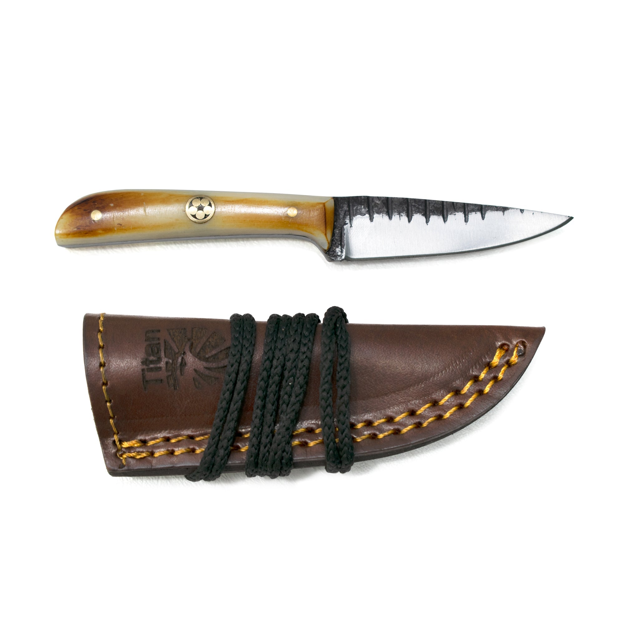 Carbon Steel Neck Knife TC-36