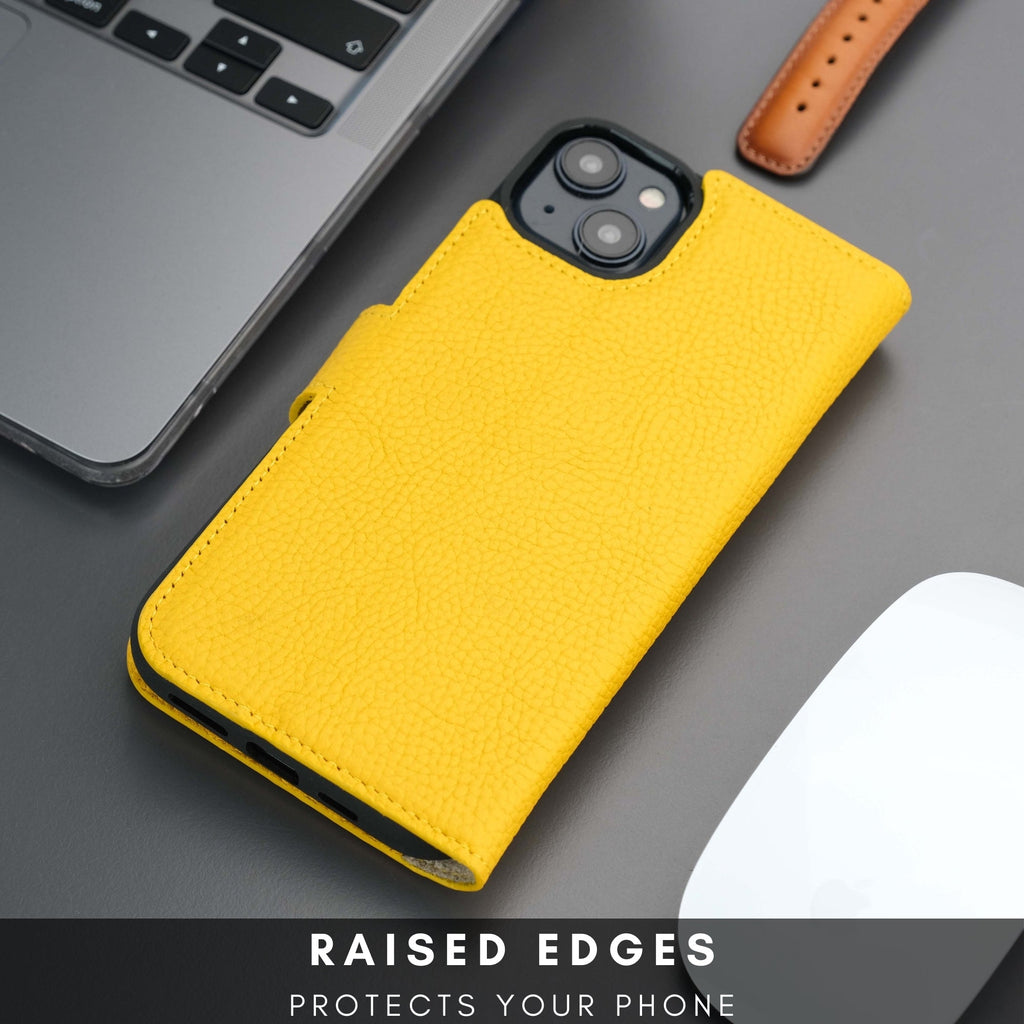 Casper Leather iPhone 14 Plus Wallet Case | MagSafe