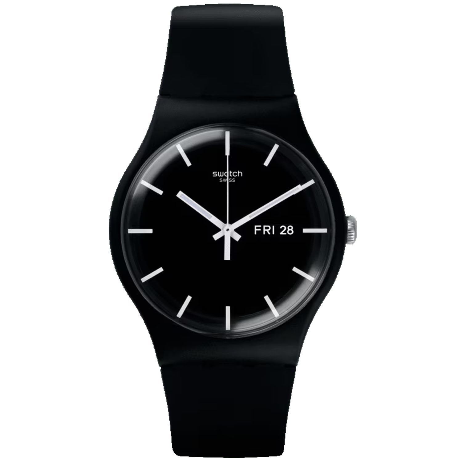 Swatch Men's Originals Power Tracking Mono Black