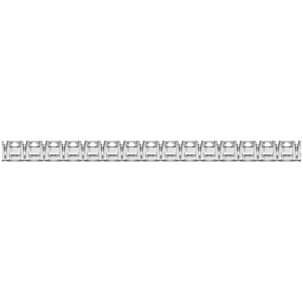 Lab Grown Round Diamond Tennis Bracelet in 14k White Gold (8 cctw F/G  VS2/SI1)