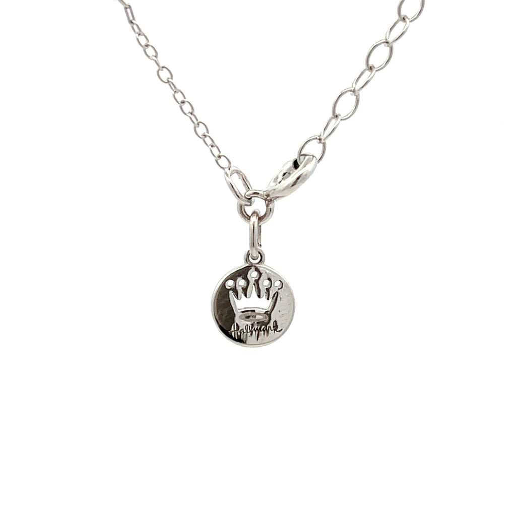 .08ct Black Diamond Animal Pendant Sterling Silver