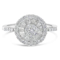 10KT White Gold Diamond Cocktail Ring (1 cttw, H-I Color, SI2-I1 Clarity)