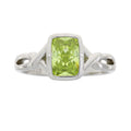 Cubic Zirconium Ring Sterling Silver