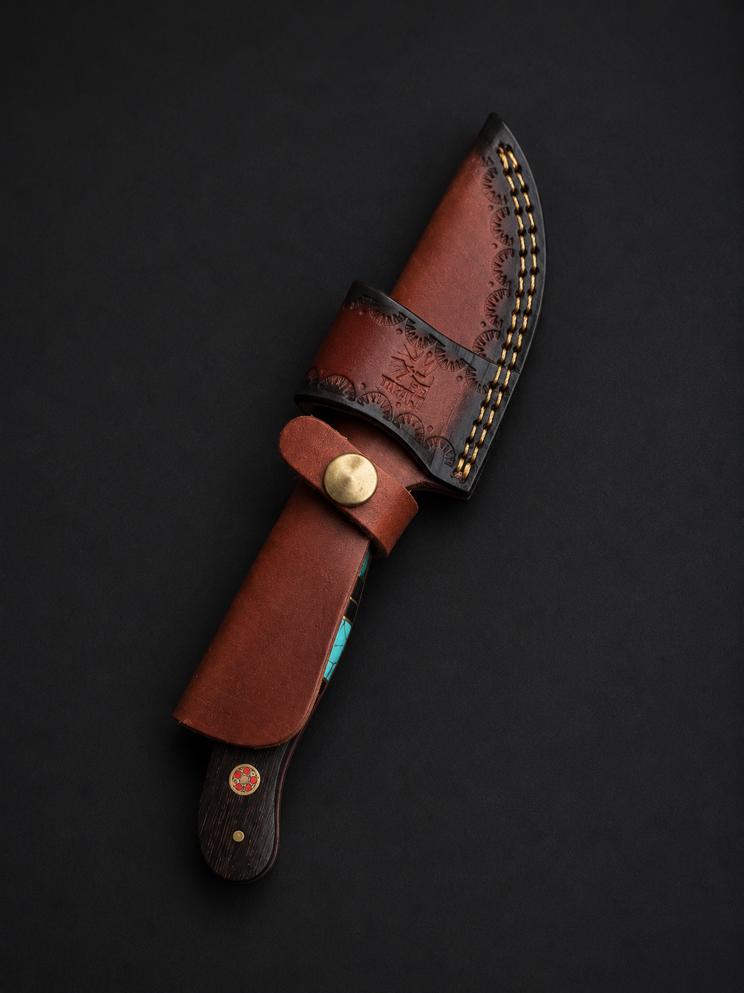 Titan Shadowstone Damascus Hunter TK-520
