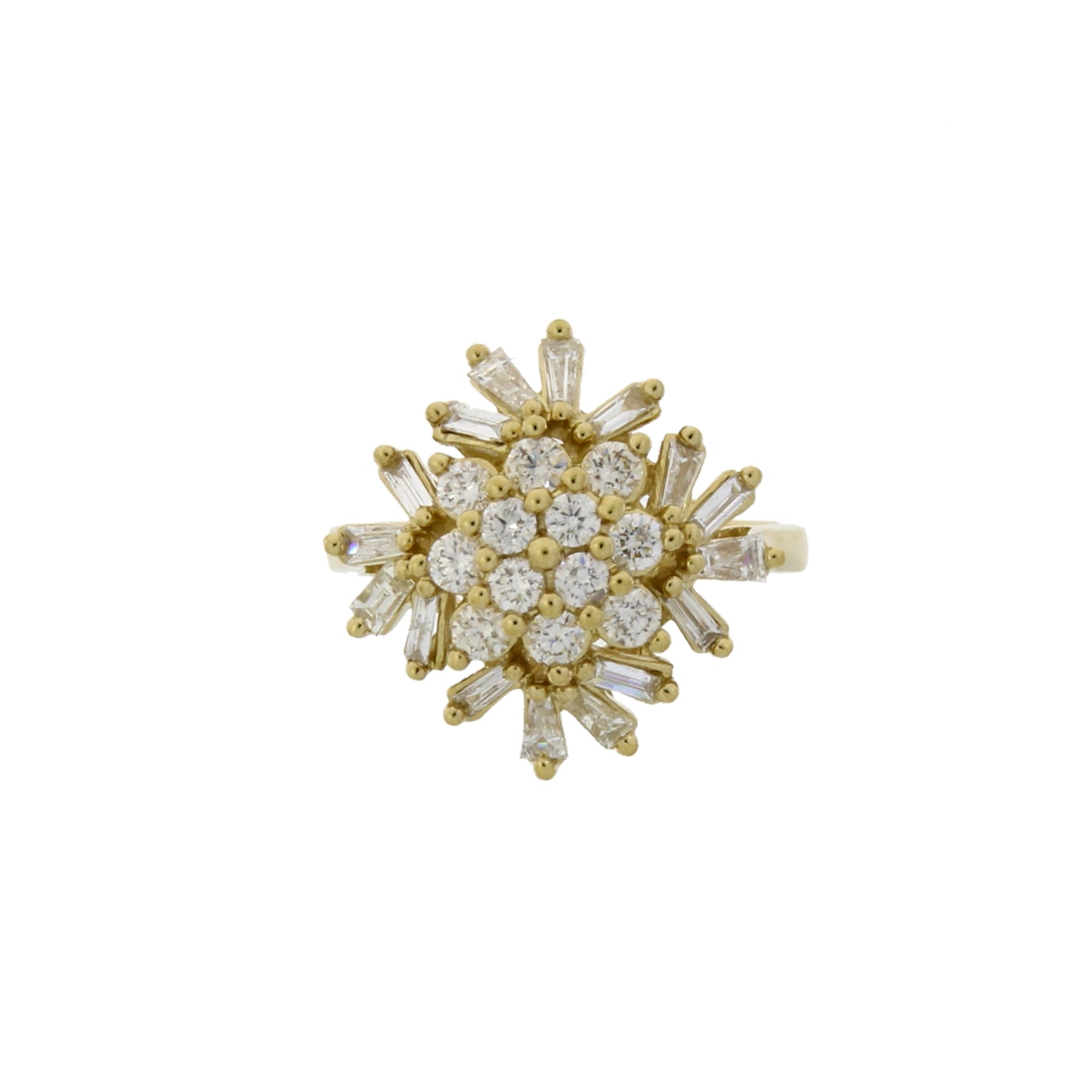 1.00ct Diamond Ring 10KT Yellow Gold