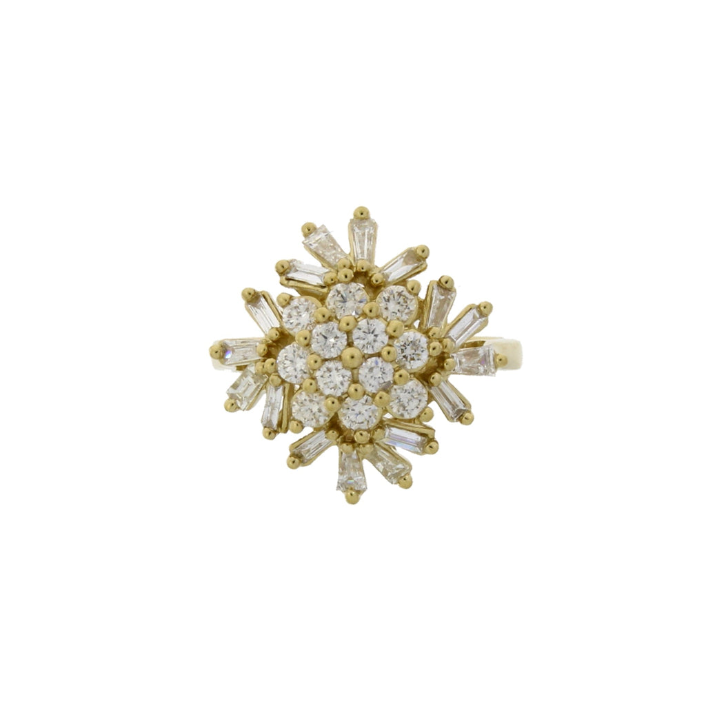 1.00ct Diamond Ring 10KT Yellow Gold