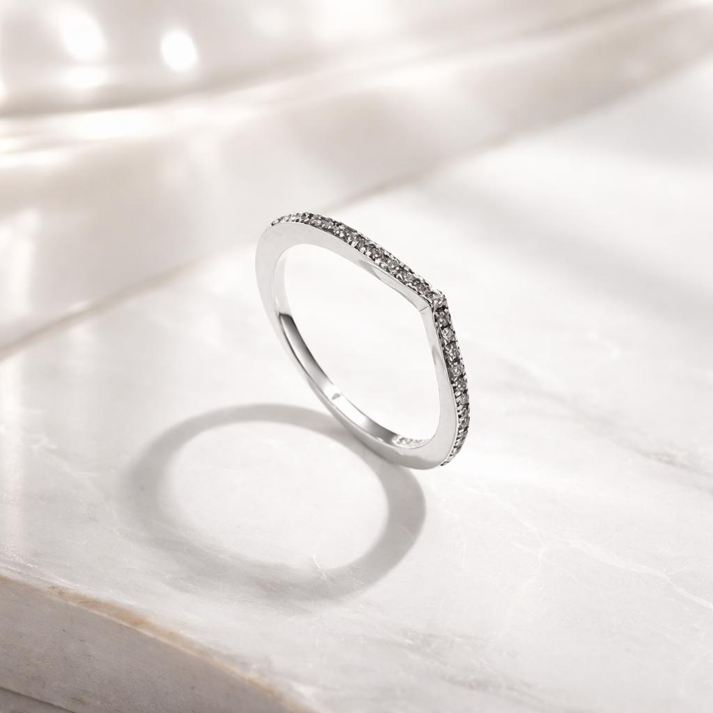925 Sterling Silver Ring Size 6.0 for Women