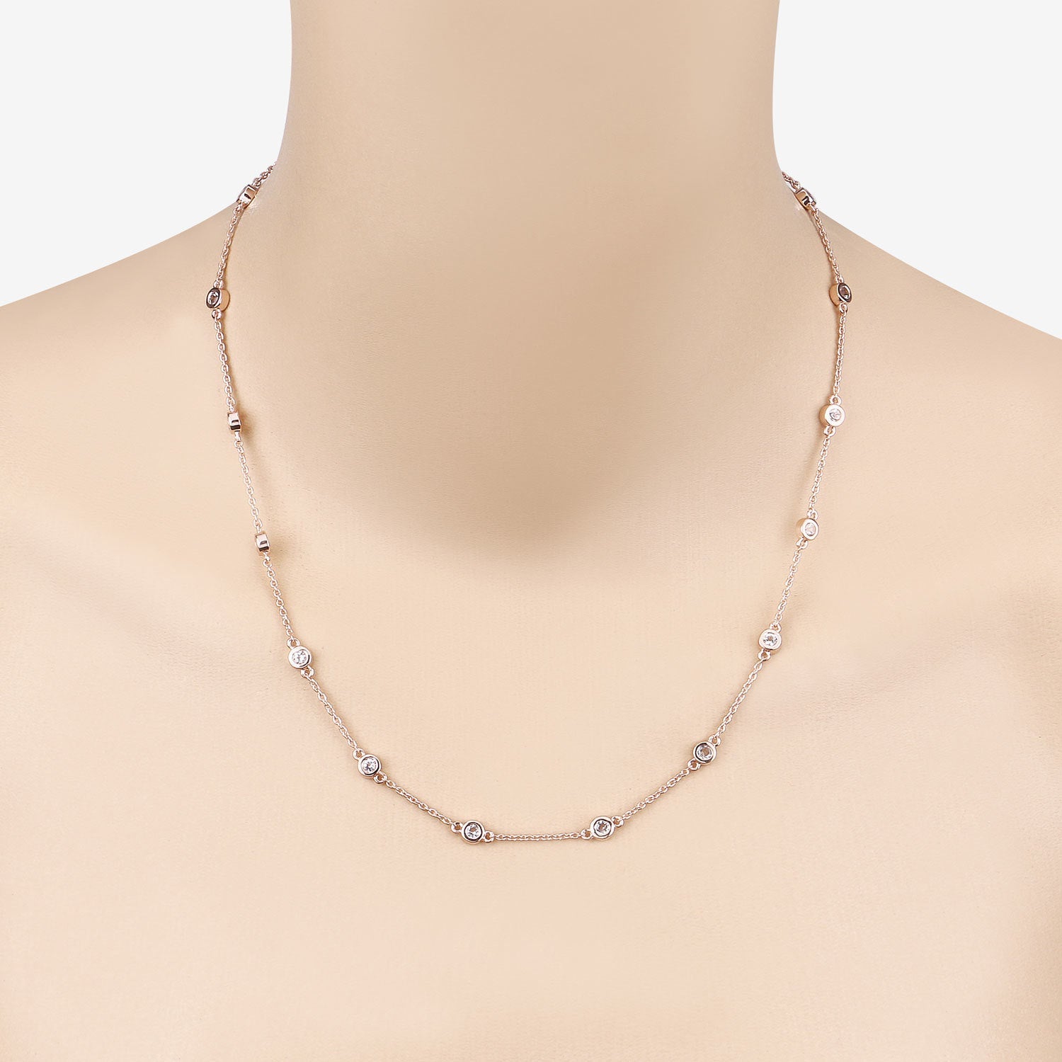 1.62 Carat Genuine Morganite .925 Sterling Silver Necklace