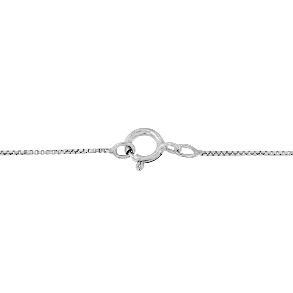 14K White Gold 3/8 Cttw Heart-Shaped Diamond Classic Solitaire 18" Pendant Necklace (H-I Color, VS2-SI1 Clarity)