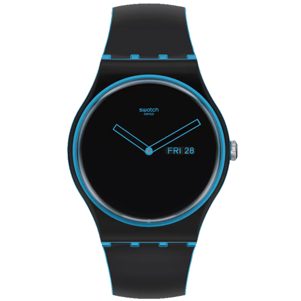 Swatch Men's Originals Monthly Drops Minimal Line Blue