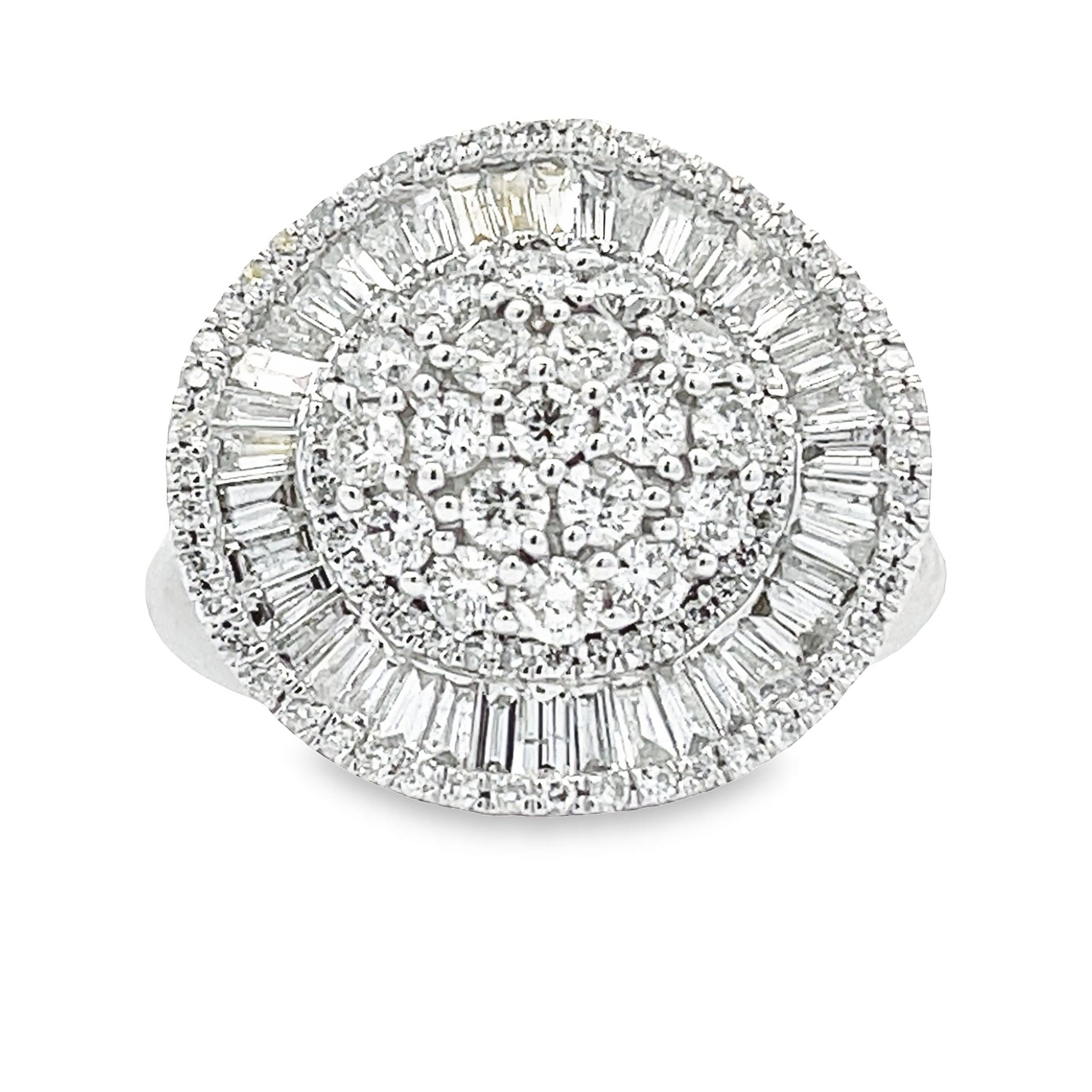 2.00ct Diamond Ring 14KT White Gold