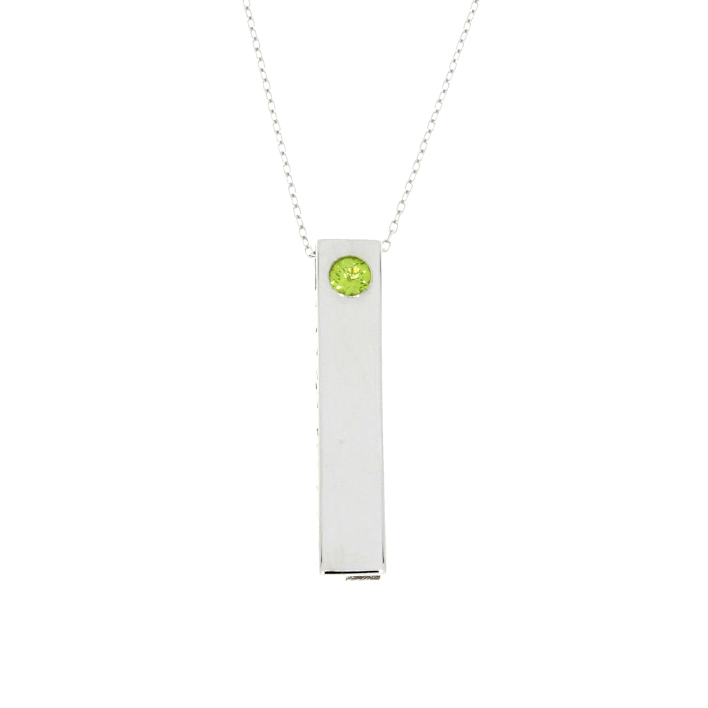 Peridot Fashion Pendants Sterling Silver