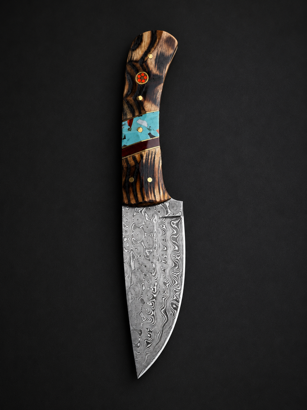 Titan Copper Canyon Damascus Hunter TK-521