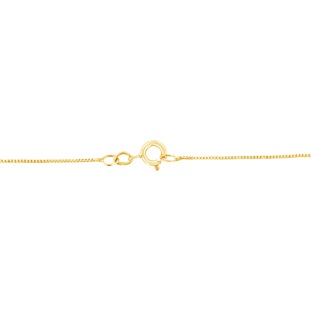 10k Yellow Gold Plated .925 Sterling Silver 3.0 cttw Round-Cut Diamond Open Heart Pendant Necklace (J-K Color, I1-I2 Clarity) - 18"