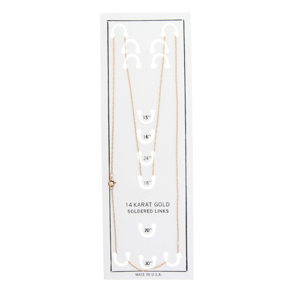 Womens chains 14KT Rose Gold