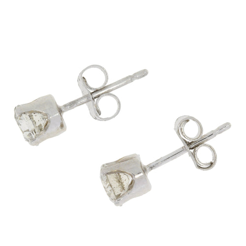 .75ct Diamond Stud Earrings 14KT White Gold