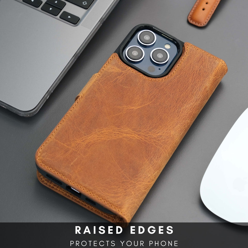 Casper Leather iPhone 14 Pro Wallet Case | MagSafe