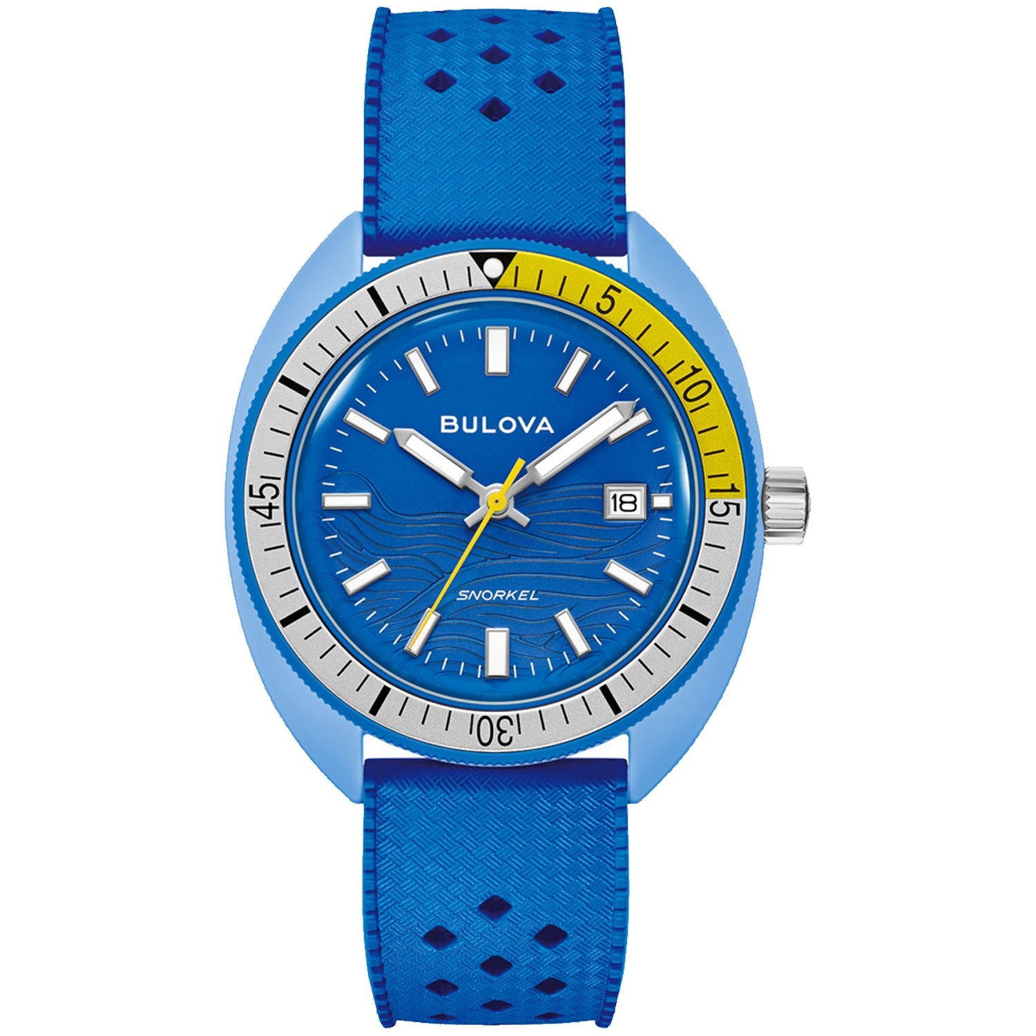 Bulova Men's Snorkel Blue Tang Fish