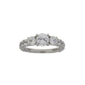 Cubic Zirconium CZ SS Bridal Sterling Silver
