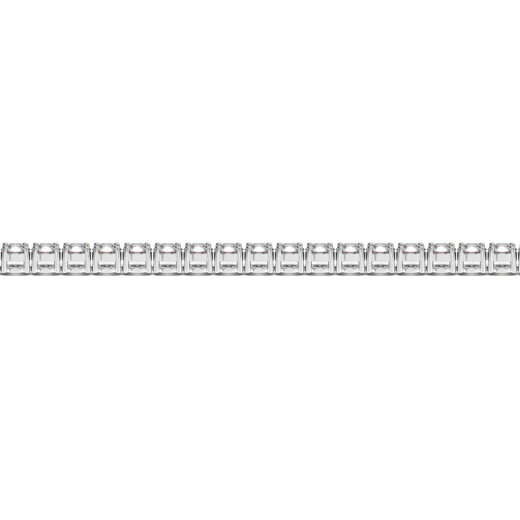 Lab Grown Round Diamond Tennis Bracelet in 14k White Gold (7 cctw F/G  VS2/SI1)
