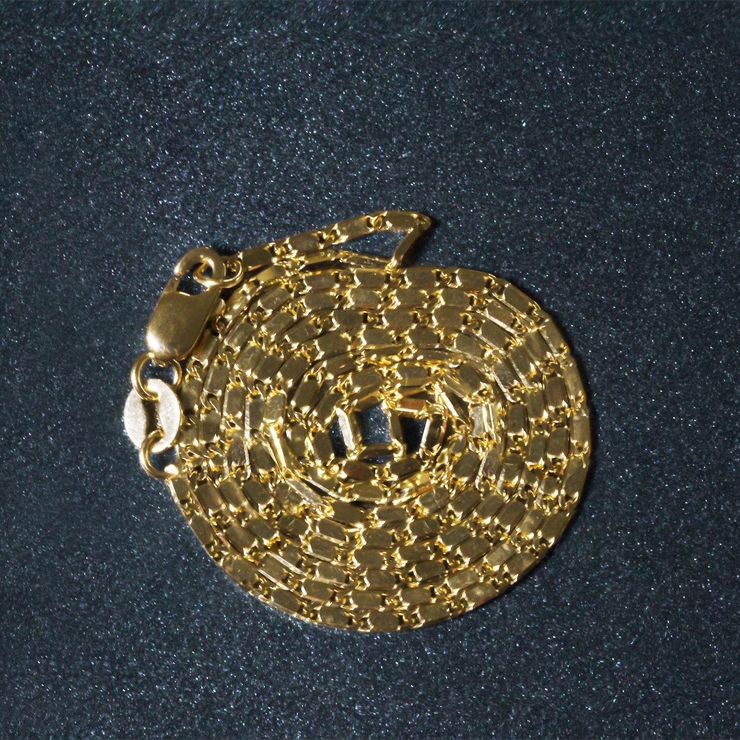 14k Yellow Gold Lumina Pendant Chain 1.0mm