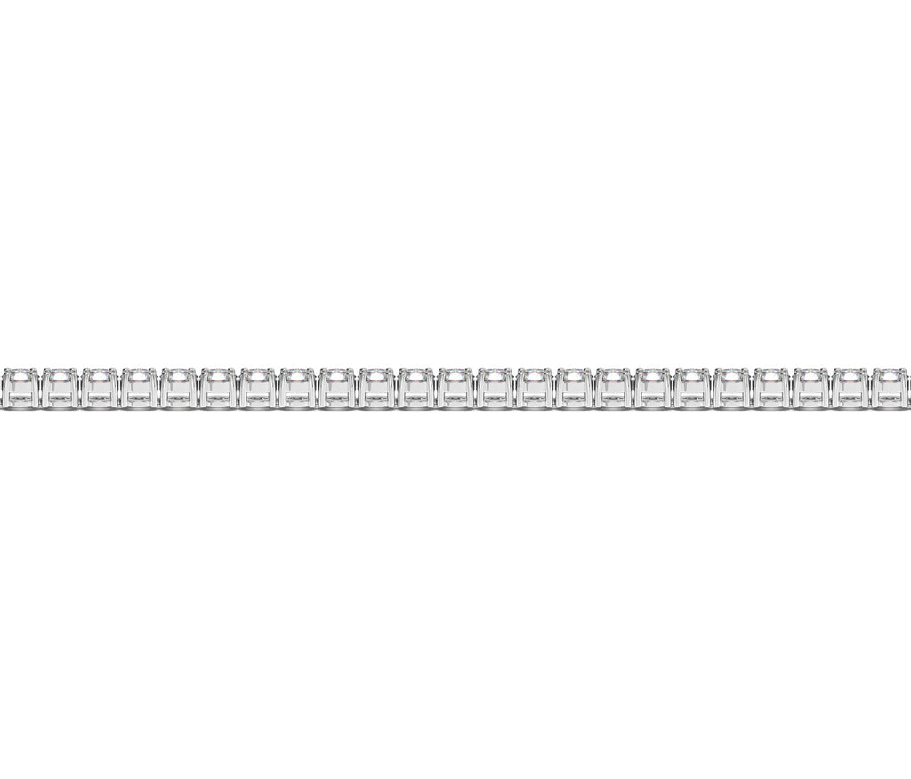 Lab Grown Round Diamond Tennis Bracelet in 14k White Gold (2 cctw F/G  VS2/SI1)