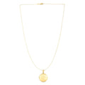 14k Yellow Gold Tree of Life Locket Necklace