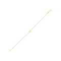 14k Yellow Gold Star of David Bracelet