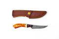 Damascus Compact Fillet Knife  TK-204