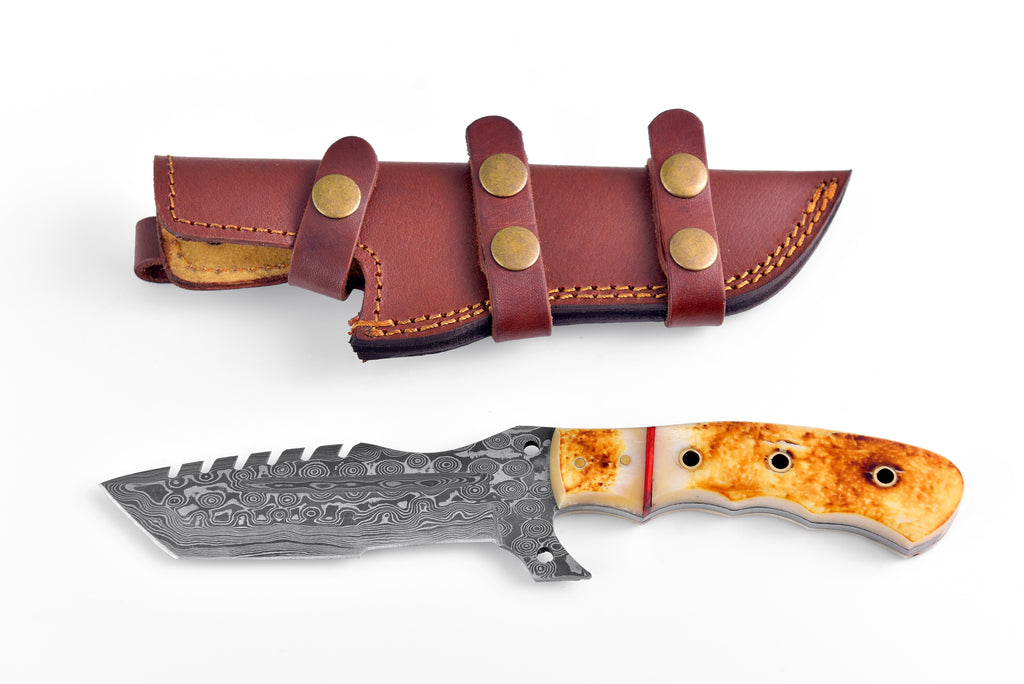 Flamed Vanguard Damascus Tracker Edition TK-109
