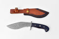 Damascus Steel Outdoor Chopping Tool | "Obsidian" Dark Wenga Wood Handle TK-126