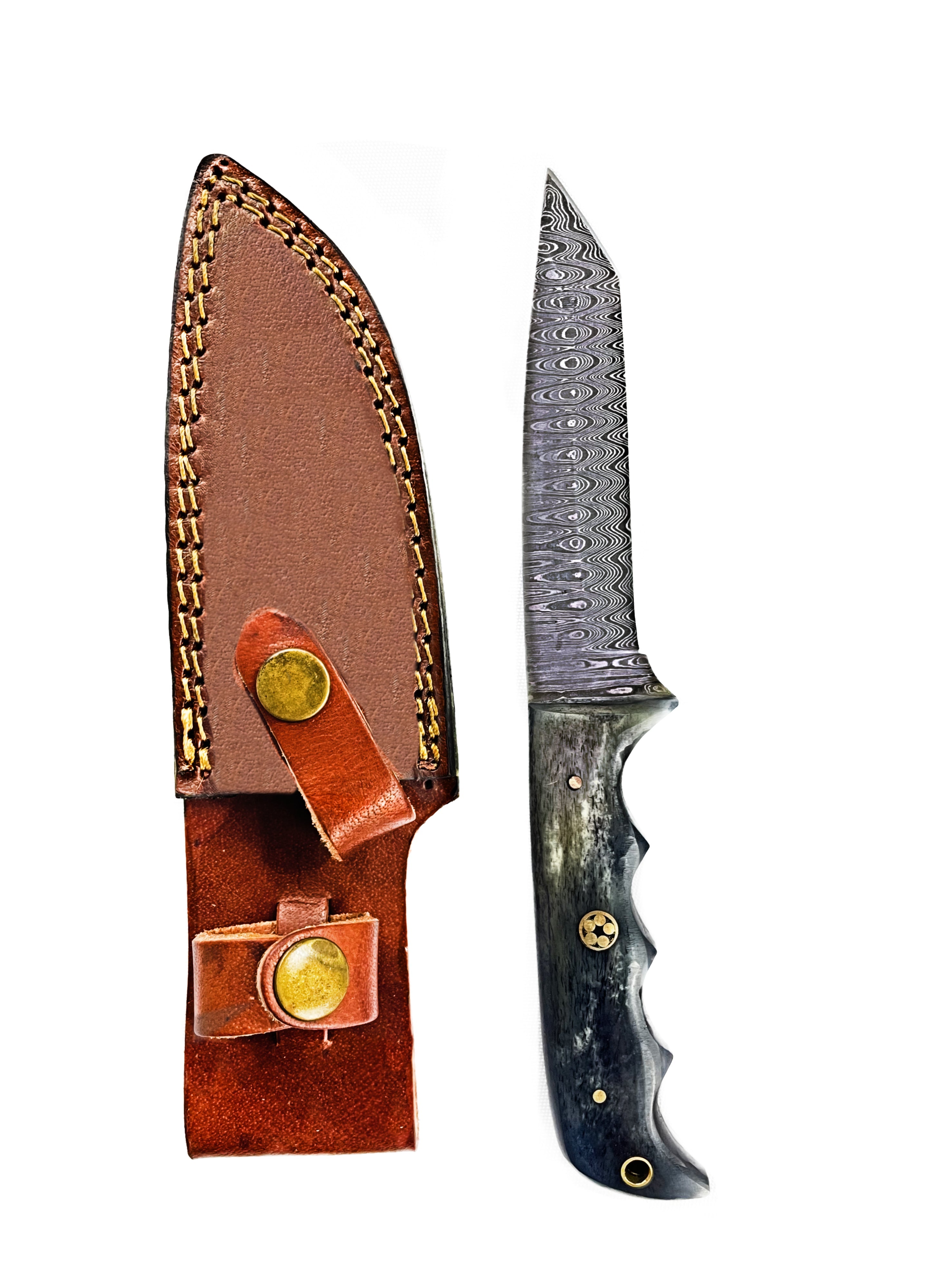 Titan Cavalry - Damascus steel/ Tanto point/ EDC / Tactical blade TD-010-B