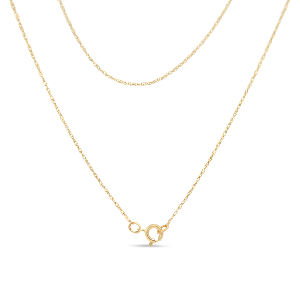 10K Yellow Gold Plated .925 Sterling Silver 1/10 Cttw Miracle Set Round Diamond Square Box Shape 18" Pendant Necklace (K-L Color, I2-I3 Clarity)