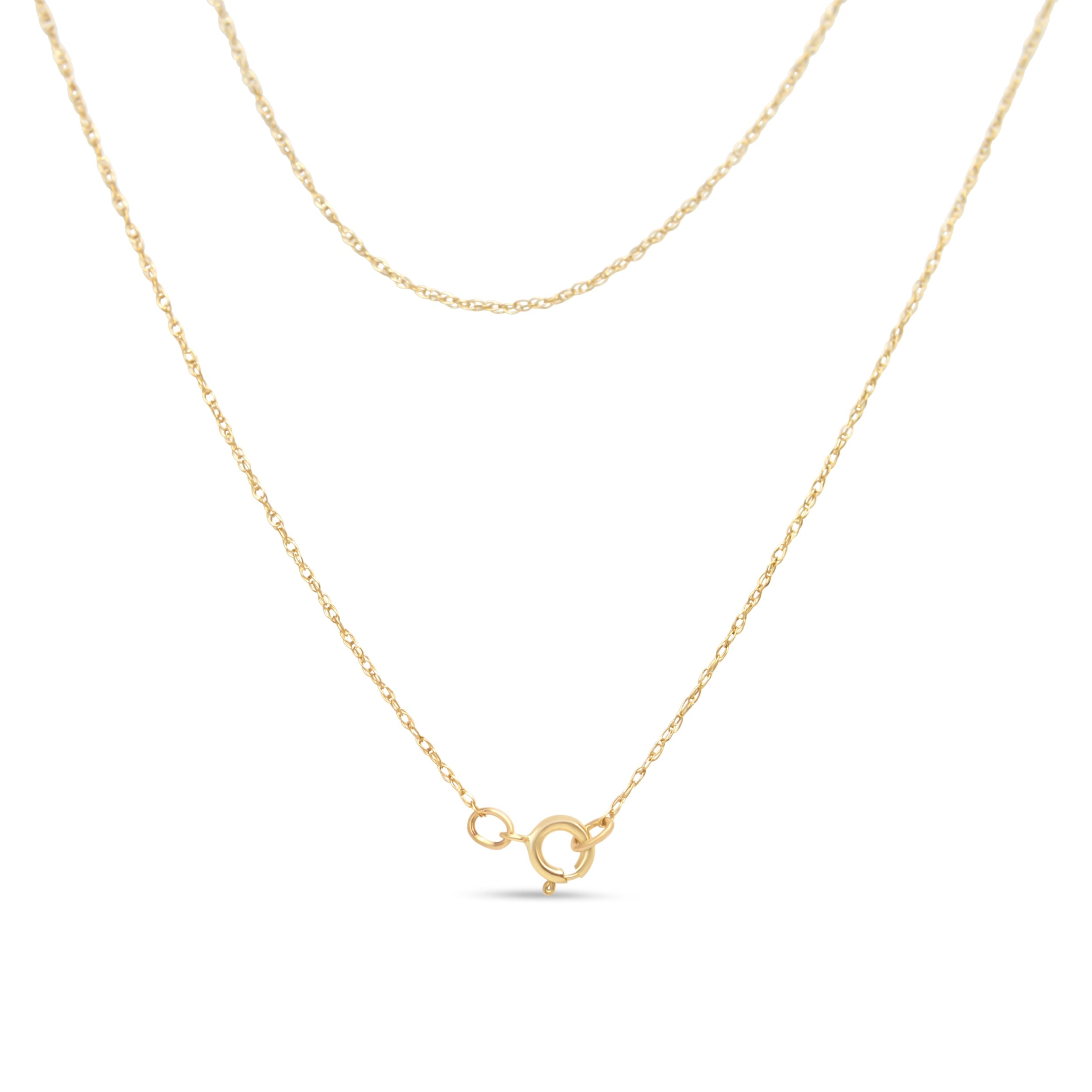 10K Yellow Gold Plated .925 Sterling Silver 1/10 Cttw Miracle Set Round Diamond Square Box Shape 18" Pendant Necklace (K-L Color, I2-I3 Clarity)