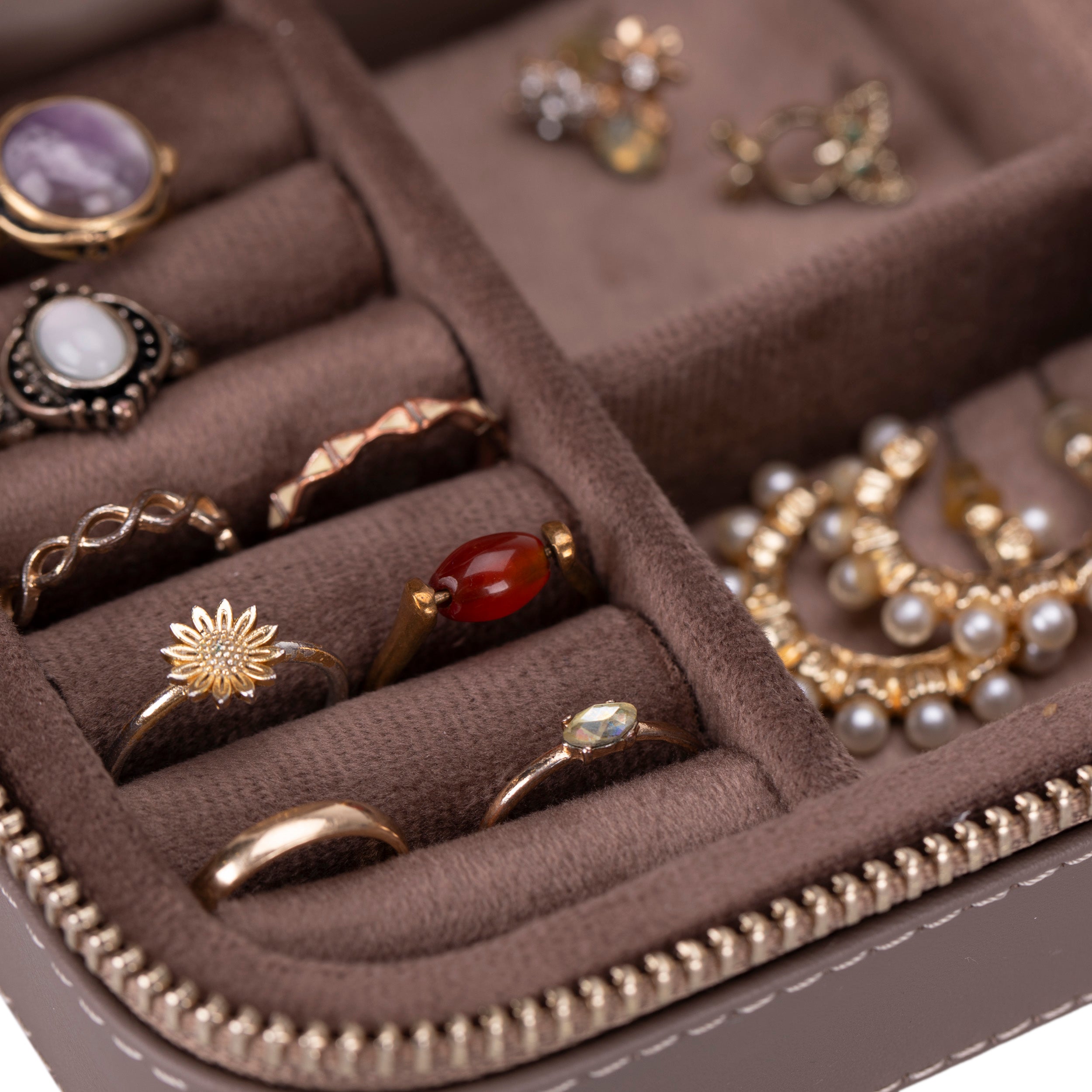 Eufaula Leather Jewelry Box