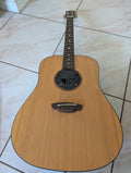Luna Vineyard Bevel Folk Acoustic-electric Guitar - Natural