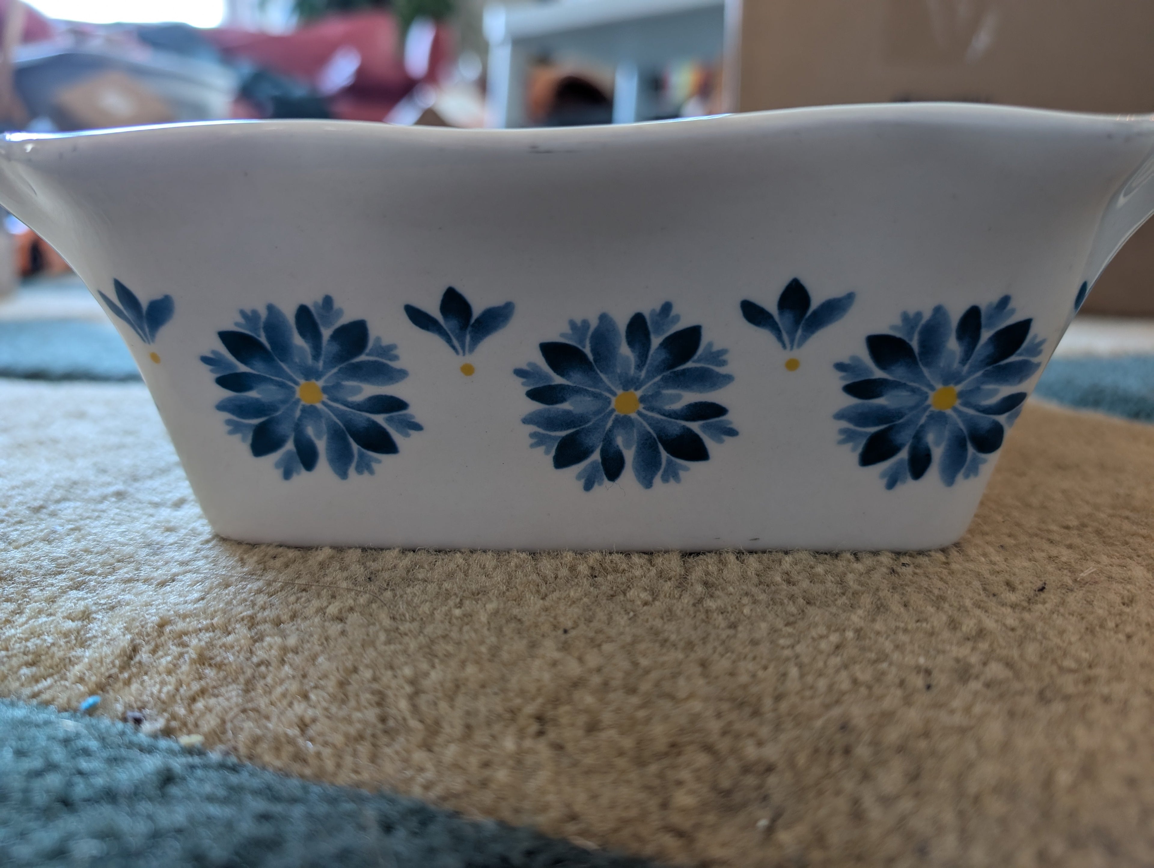 The Pioneer Woman BRILLIANT BLOOMS Ceramic Baker Casserole Dish 11.5in x 7.9in