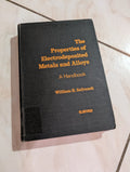 The properties of electrodeposited metals and alloys Book by William H. Safranek