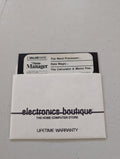 VALUEWARE The Home Manager software package from 1985, featuring The Word Processor, Data Magic, and The Calculator & Memo Pad