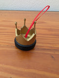 Crown on Tire Ornament from Unknown -  Ornaments (Plastic or Resin Ornament, Novelty, Hobby, Gold, Black)