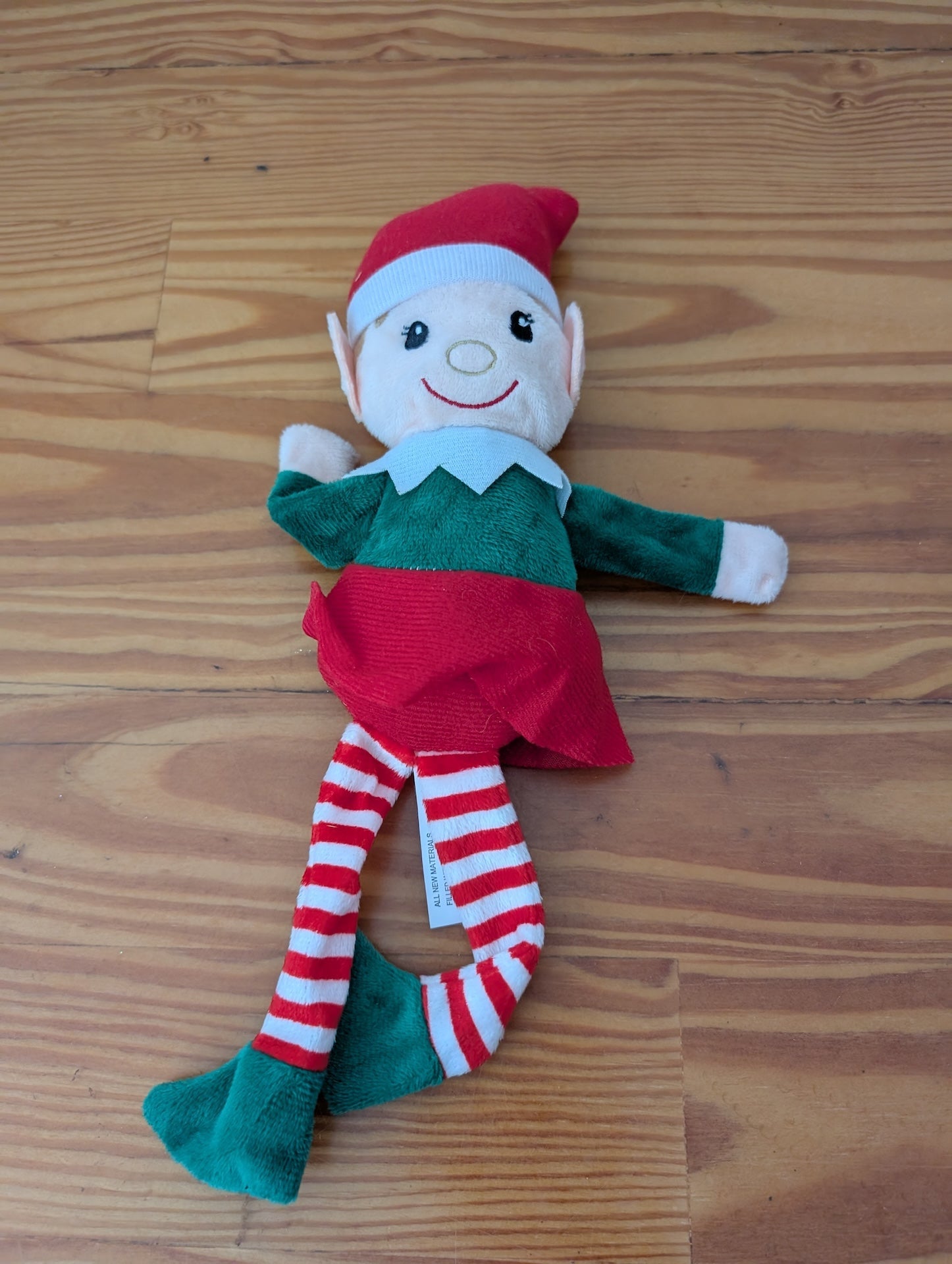 Christmas Elf Doll from Unknown -  Toys (Fabric, Plush Plush Toy, Christmas, Kids, Red, Green, White)