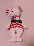 Osito the Bear - Ty Beanie Baby (White, 1999, MWMT, Plush, Toy, Stuffed Animal, Vintage, Retired)