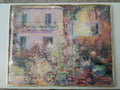 Ellen Sykes -  Balcony with Flowers print