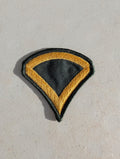 Vietnam Patch War US Army PFC Private 1st Class Embroidered Rank Insignia