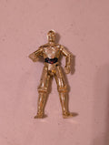 C 3PO Vintage Star Wars  1995 Kenner POTF 4" GOLD Droid (Action Figure, SciFi/Fantasy, Collectable, Vintage, Loose, Missing Parts/pieces, Incomplete)